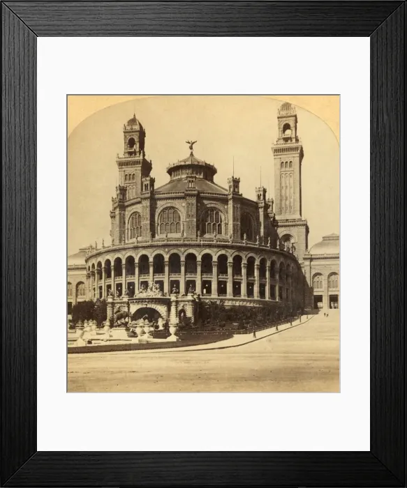 Framed Print : Paris, Trocadero Palace, c1900. Creator: Unknown Framed Print : Paris, Trocadero Palace, c1900. Creator: Unknown