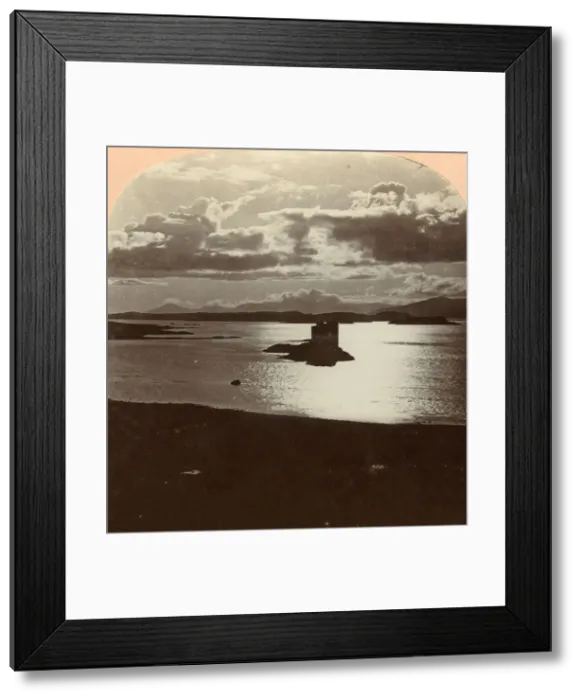 Framed Print : Loch Lomond (by Moonlight), Scotland, c1900. Creator: Keystone View Company Framed Print : Loch Lomond (by Moonlight), Scotland, c1900. Creator: Keystone View Company