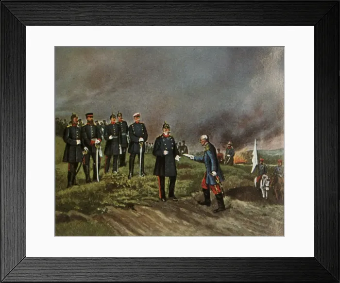Framed Print : After the Battle of Sedan, 1 September 1870, (1936). Creator: Unknown Framed Print : After the Battle of Sedan, 1 September 1870, (1936). Creator: Unknown