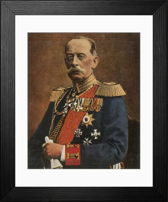 Framed Print : Field marshal Count Schlieffen, 1906, (1936). Creator: Unknown Framed Print : Field marshal Count Schlieffen, 1906, (1936). Creator: Unknown