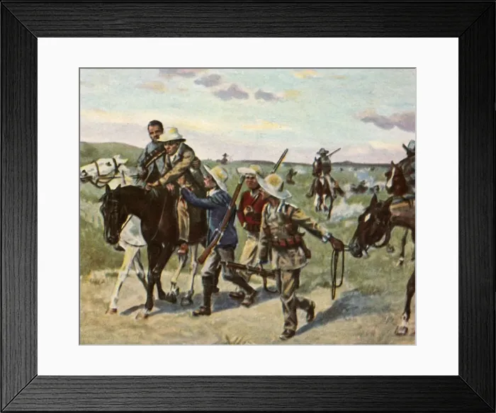 Framed Print : At Okaharui, 3 April 1904, (1936). Creator: Unknown Framed Print : At Okaharui, 3 April 1904, (1936). Creator: Unknown