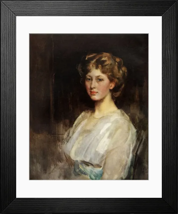 Framed Print : Mary, 1914. Creator: James Jebusa Shannon Framed Print : Mary, 1914. Creator: James Jebusa Shannon