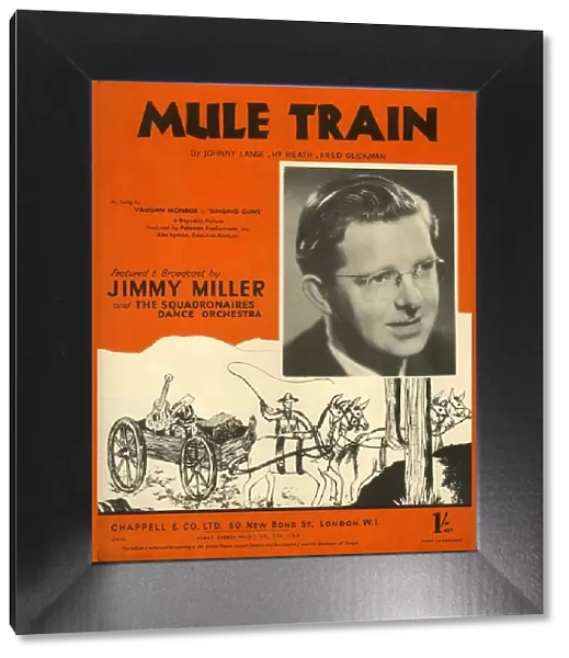 Mule Train, 1947. Creator: Unknown