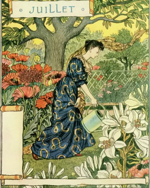 Juillet, 1896. Creator: Eugene Samuel Grasset