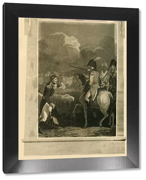 Sir Arthur Wellesley commanding at the Battle of Assaye, (1803), 1816. Creator: Unknown