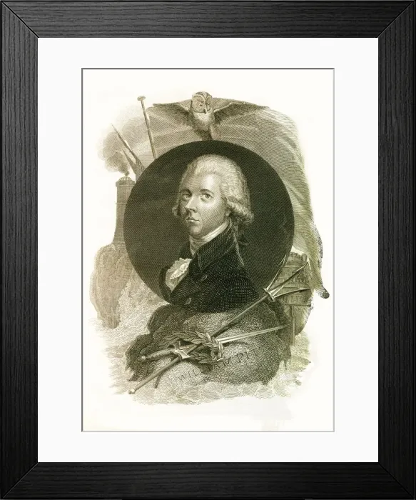 Framed Print : The Right Honorable William Pitt, (1759-1806), 1816. Creator: Unknown Framed Print : The Right Honorable William Pitt, (1759-1806), 1816. Creator: Unknown