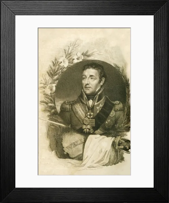 Framed Print : His Grace the Duke of Wellington, (1769-1852), 1816. Creator: Unknown Framed Print : His Grace the Duke of Wellington, (1769-1852), 1816. Creator: Unknown