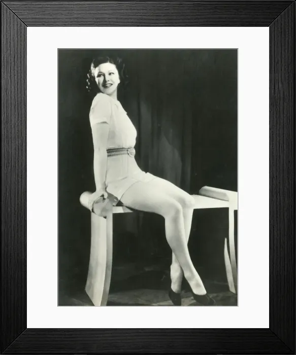 Framed Print : Yvonne Robinson, 1938. Creator: Unknown Framed Print : Yvonne Robinson, 1938. Creator: Unknown