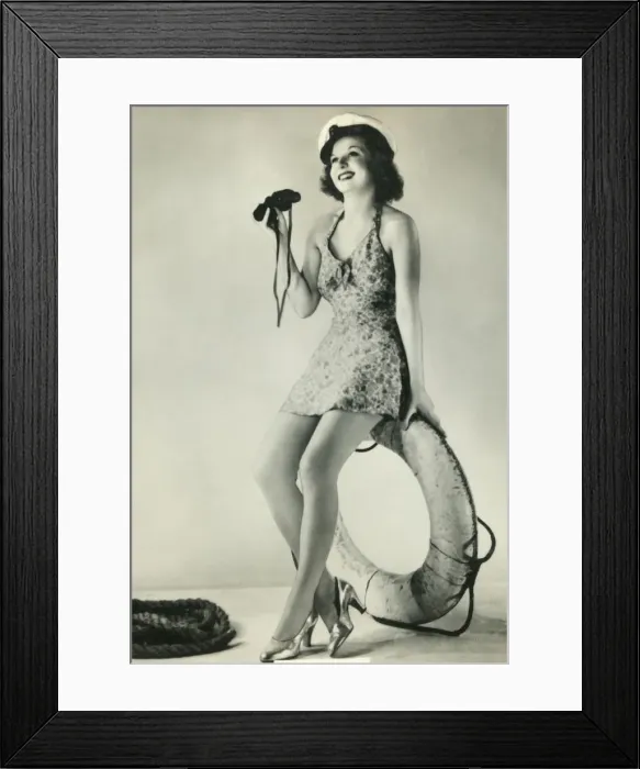 Framed Print : Margaret, 1938. Creator: Unknown Framed Print : Margaret, 1938. Creator: Unknown
