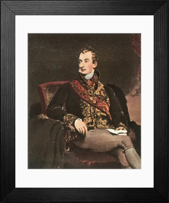 Framed Print : Prince von Metternich, c1815, (1936). Creator: Unknown Framed Print : Prince von Metternich, c1815, (1936). Creator: Unknown