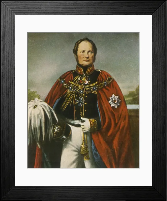 Framed Print : Friedrich Wilhelm IV, (1936). Creator: Unknown Framed Print : Friedrich Wilhelm IV, (1936). Creator: Unknown