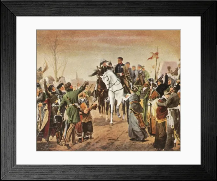 Framed Print : Proclamation To my people, 17 March 1813, (1936). Creator: Unknown Framed Print : Proclamation To my people, 17 March 1813, (1936). Creator: Unknown