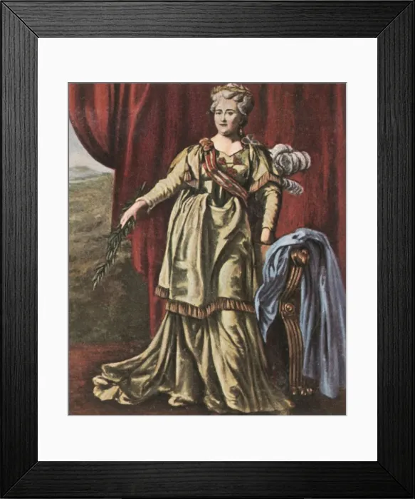 Framed Print : Queen Catherine II, (1936). Creator: Unknown
