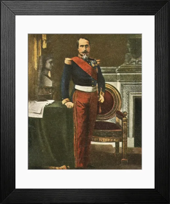 Framed Print : Emperor Napoleon III, (1936). Creator: Unknown Framed Print : Emperor Napoleon III, (1936). Creator: Unknown