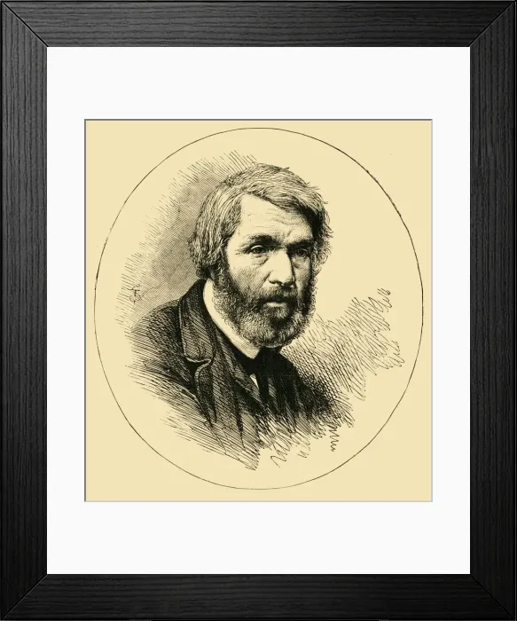 Framed Print : Thomas Carlyle, c1876. Creator: Unknown Framed Print : Thomas Carlyle, c1876. Creator: Unknown