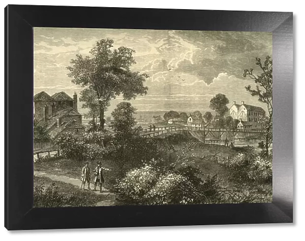 Jennys Whim Bridge, 1750, (c1876). Creator: Unknown