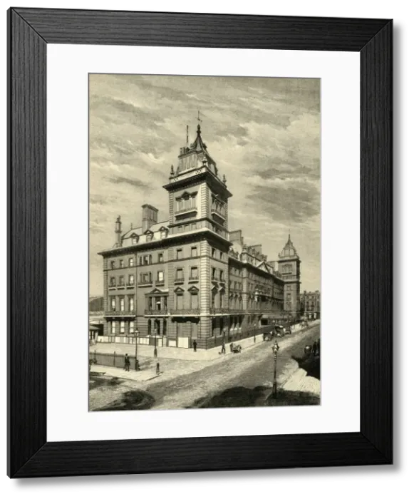 Framed Print : The Great Western Hotel, Paddington, c1876. Creator: Unknown Framed Print : The Great Western Hotel, Paddington, c1876. Creator: Unknown