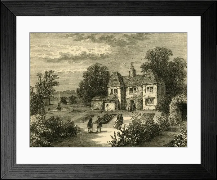 Framed Print : The Spring Garden, Worlds End. c1876. Creator: Unknown Framed Print : The Spring Garden, Worlds End. c1876. Creator: Unknown