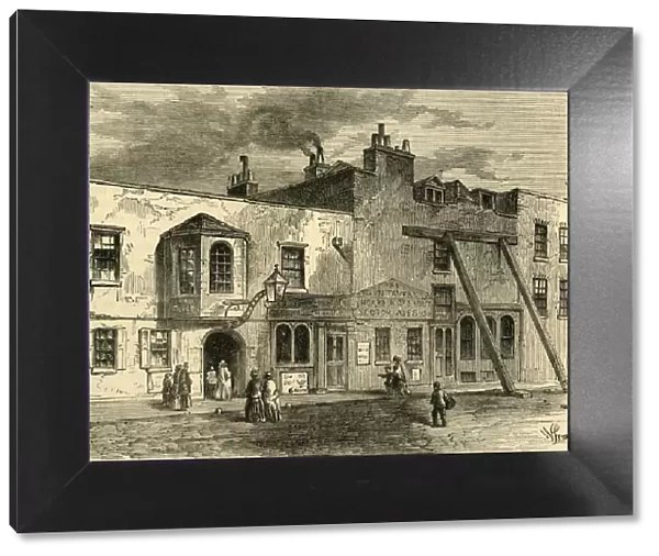 The Gun Tavern, 1820, (c1876). Creator: Unknown