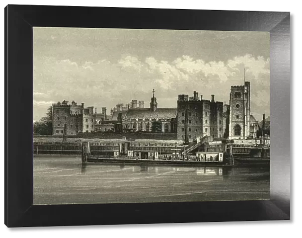 Lambeth Palace, c1876. Creator: Unknown