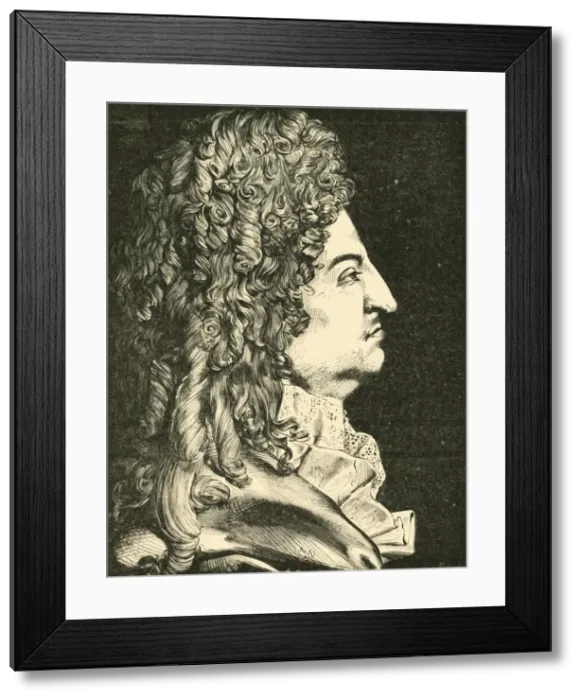Framed Print : Louis XIV, c1680-1690, (1890). Creator: Unknown Framed Print : Louis XIV, c1680-1690, (1890). Creator: Unknown