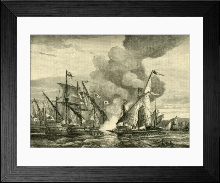 Framed Print : The Battle of Lepanto, (1571), 1890. Creator: Unknown Framed Print : The Battle of Lepanto, (1571), 1890. Creator: Unknown