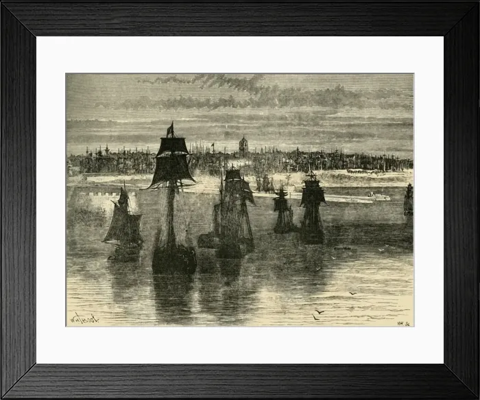 Framed Print : Dunkirk, 1890. Creator: Unknown