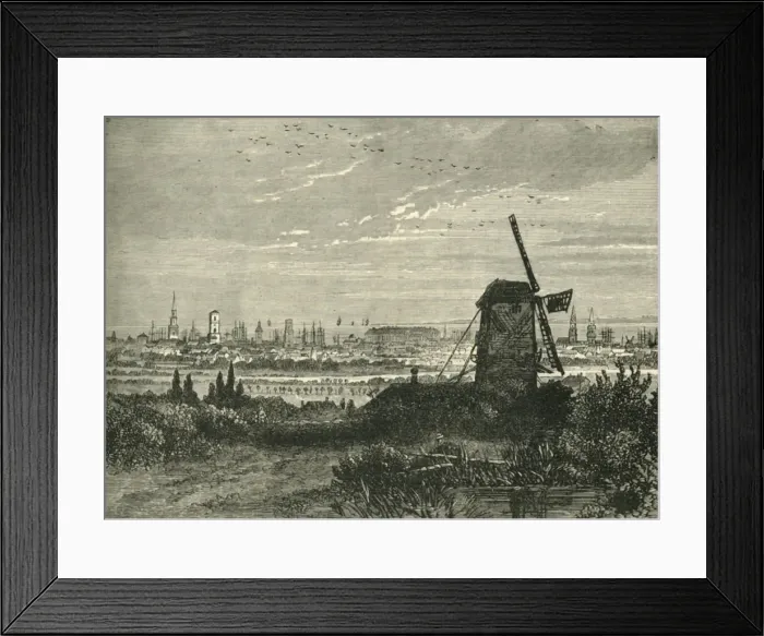 Framed Print : Copenhagen, 1890. Creator: Unknown Framed Print : Copenhagen, 1890. Creator: Unknown