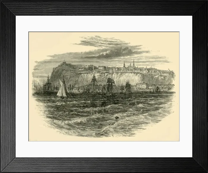 Framed Print : Quebec, 1890. Creator: Unknown Framed Print : Quebec, 1890. Creator: Unknown
