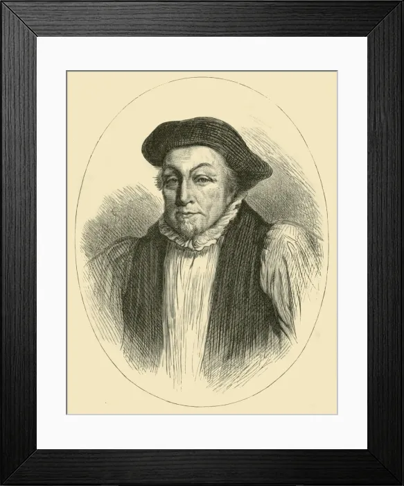 Framed Print : Archbishop Laud, c1620-1630, (1890). Creator: Unknown Framed Print : Archbishop Laud, c1620-1630, (1890). Creator: Unknown