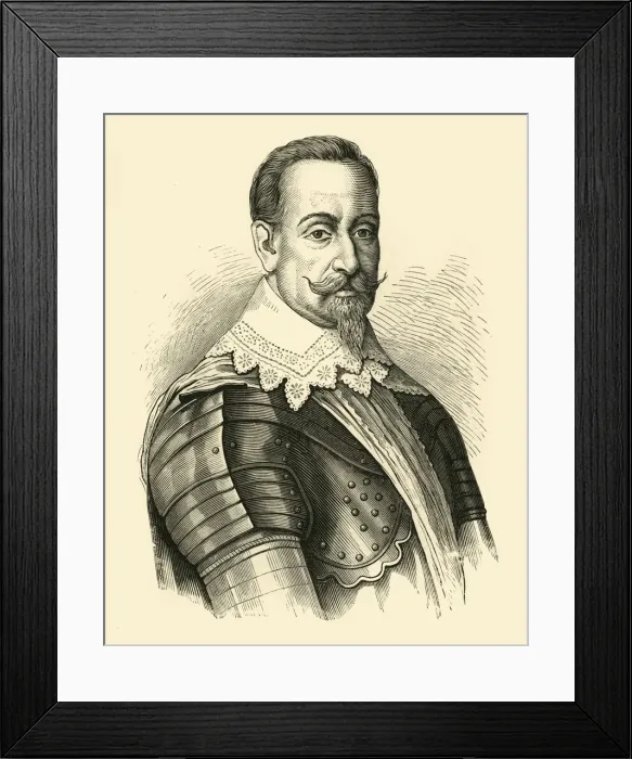Framed Print : Gustavus Adolphus, c1630, (1890). Creator: Unknown Framed Print : Gustavus Adolphus, c1630, (1890). Creator: Unknown