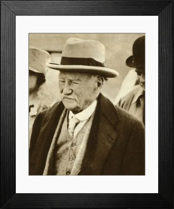 Framed Print : Thomas Hardy, 1920s, (1935). Creator: Unknown Framed Print : Thomas Hardy, 1920s, (1935). Creator: Unknown