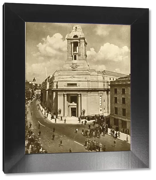 The opening of the Masonic Peace Memorial, Great Queen Street, London, 19 July 1933, (1935)