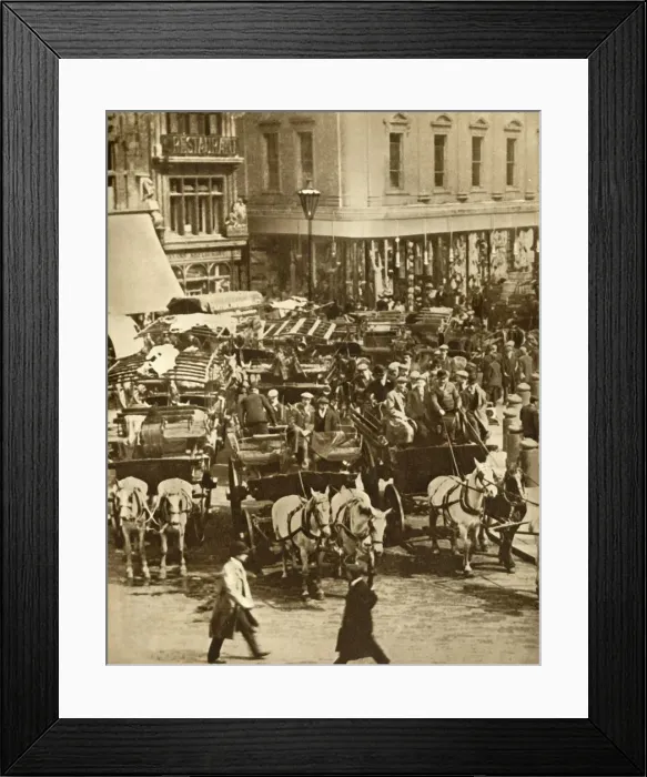 Framed Print : Horse brakes, 1913, (1935). Creator: Unknown Framed Print : Horse brakes, 1913, (1935). Creator: Unknown
