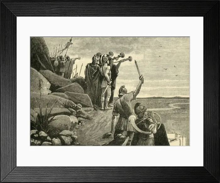Framed Print : An Incident in the Jugurthine War, 1890. Creator: Unknown Framed Print : An Incident in the Jugurthine War, 1890. Creator: Unknown