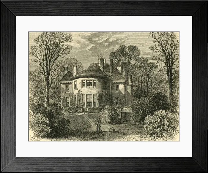 Framed Print : Rosslyn House, c1876. Creator: Unknown Framed Print : Rosslyn House, c1876. Creator: Unknown