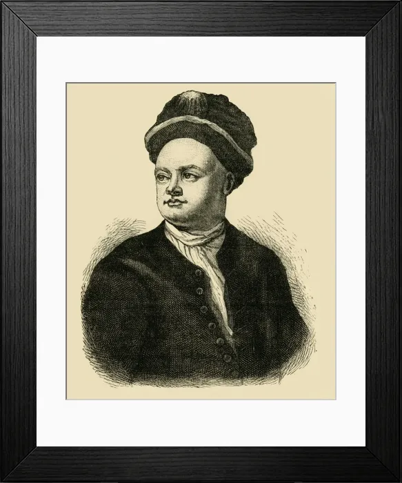 Framed Print : Sir Richard Steele, c1700, (c1876). Creator: Unknown Framed Print : Sir Richard Steele, c1700, (c1876). Creator: Unknown