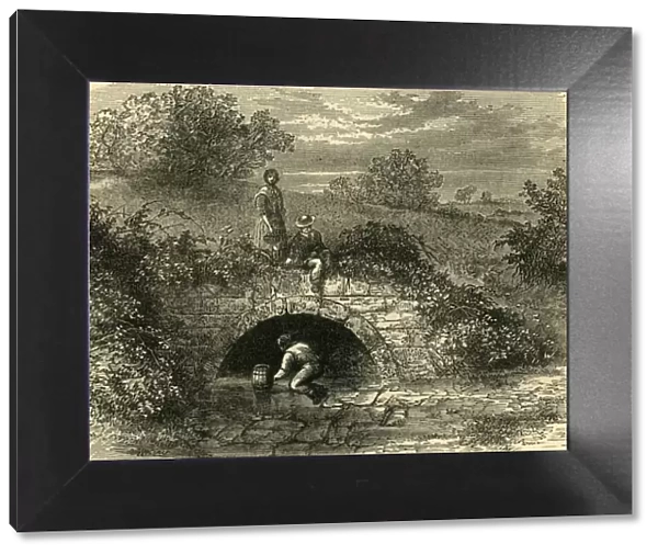 Shepherds Well in 1820, (c1876). Creator: Unknown