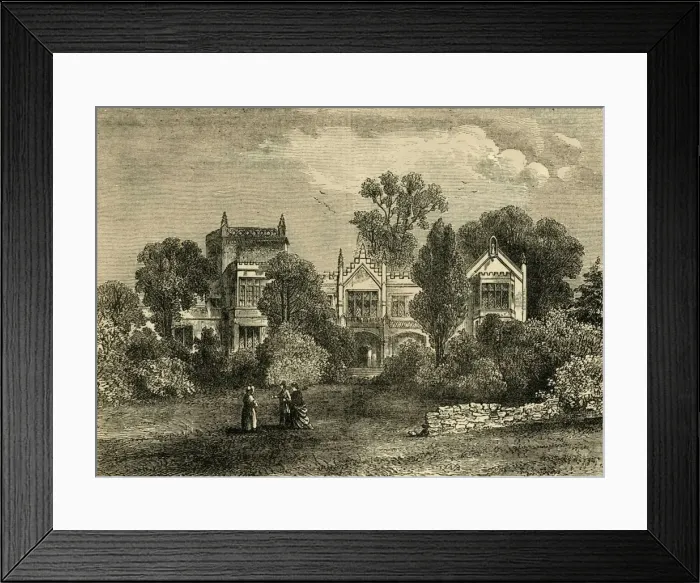 Framed Print : Frognal Priory, c1876. Creator: Unknown Framed Print : Frognal Priory, c1876. Creator: Unknown