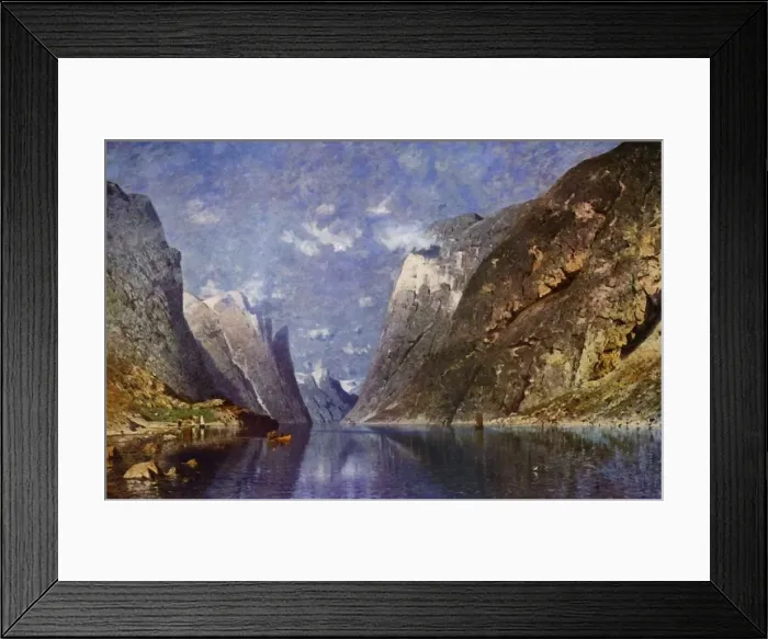 Framed Print : Narofiord, Norway, 1936. Creator: Unknown Framed Print : Narofiord, Norway, 1936. Creator: Unknown
