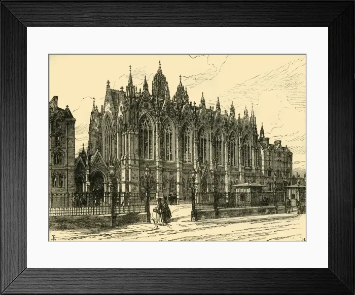 Framed Print : Columbia Market, Hackney, c1876. Creator: Unknown Framed Print : Columbia Market, Hackney, c1876. Creator: Unknown