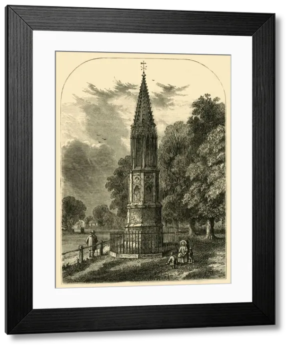 Framed Print : Tottenham High Cross, 1820, (c1876). Creator: Unknown Framed Print : Tottenham High Cross, 1820, (c1876). Creator: Unknown