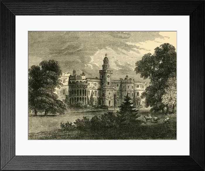 Framed Print : Bruce Castle, c1876. Creator: Unknown
