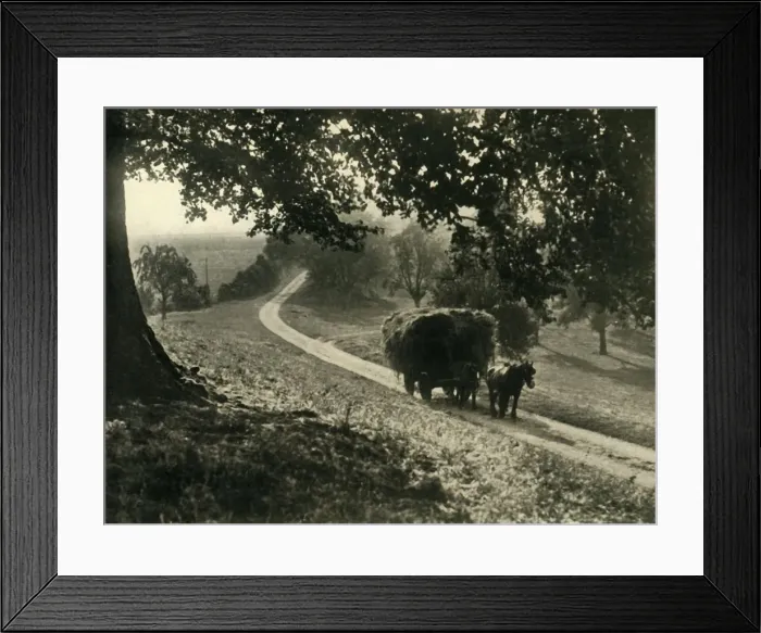 Framed Print : The Last Load, 1936. Creator: Unknown Framed Print : The Last Load, 1936. Creator: Unknown