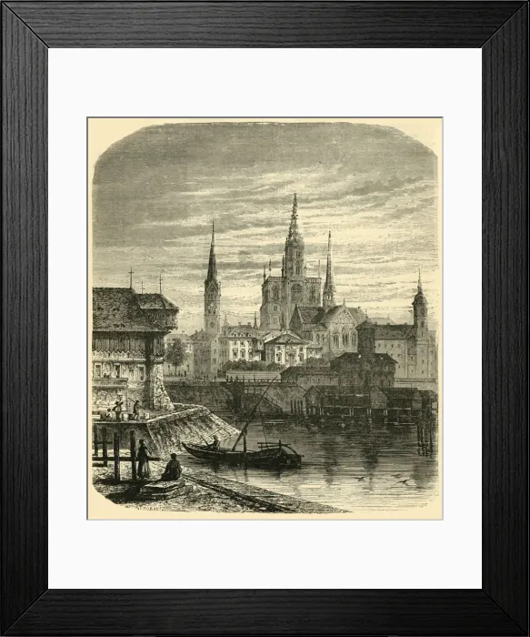 Framed Print : Constance, 1890. Creator: Unknown Framed Print : Constance, 1890. Creator: Unknown