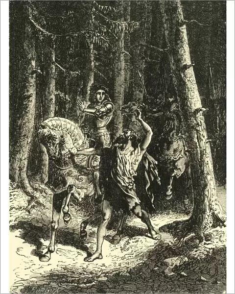 Charles VI in the Forest of Le Mans, (1392), 1890. Creator: Unknown