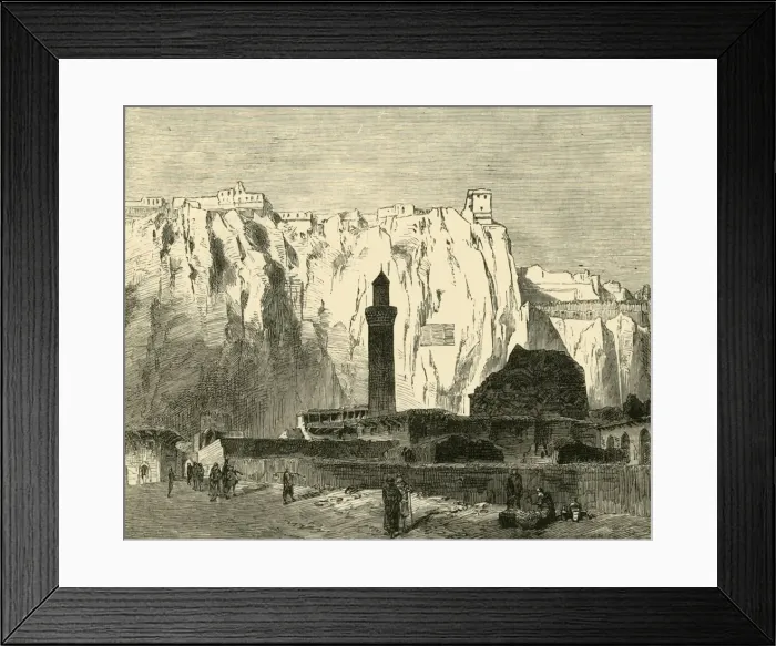 Framed Print : The Rock of Van, 1890. Creator: Unknown Framed Print : The Rock of Van, 1890. Creator: Unknown