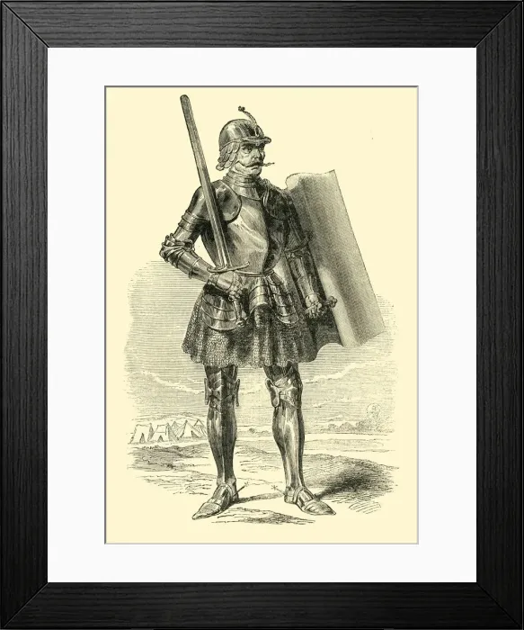 Framed Print : John Huniades, (c1406-1456), 1890. Creator: Unknown Framed Print : John Huniades, (c1406-1456), 1890. Creator: Unknown