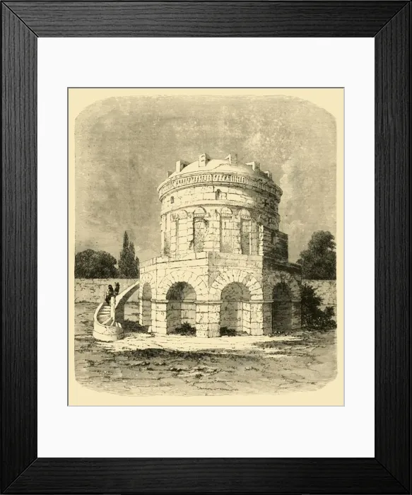 Framed Print : Tomb of Theodoric, Ravenna, 1890. Creator: Unknown Framed Print : Tomb of Theodoric, Ravenna, 1890. Creator: Unknown