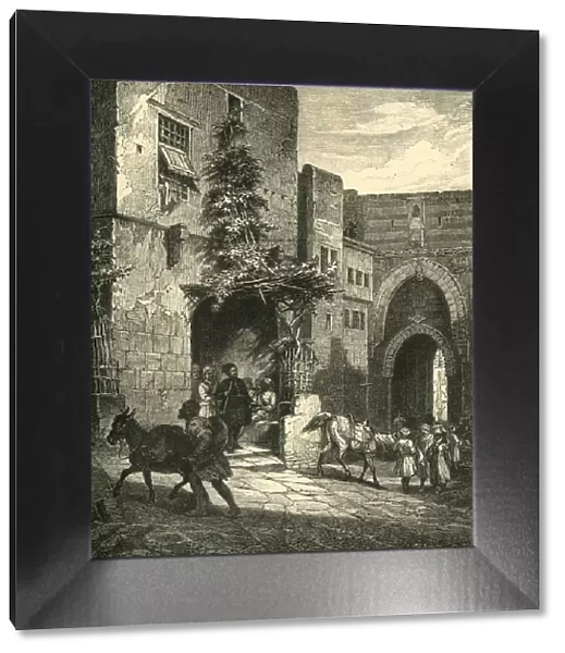Door of the Mamelukes, The Citadel, Cairo, 1890. Creator: Unknown